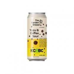 The Garden Brewery X Kcbc New York Yuzu Coffee Sour 44Cl 5% - The Crú - The Beer Club