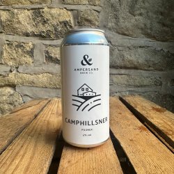 Ampersand Brew Co Camphillsner - Unfiltered Lager Ampersand Brew Co Camphillsner - Unfiltered Lager