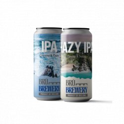 BRÚ HAZY IPA & WEST COAST IPA BUNDLE  - BRÚ Brewery