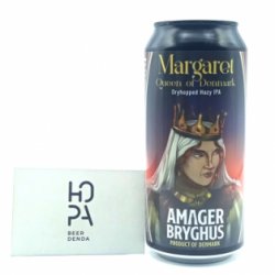 AMAGER & FIRST CRAFT BEER Margaret Queen Of Denmark Lata 44cl - Hopa Beer Denda