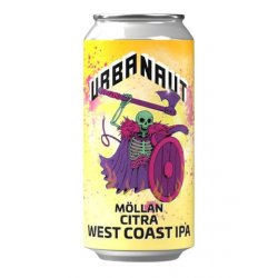 Urbanaut Mollan Citra West Coast IPA 440mL - The Hamilton Beer & Wine Co