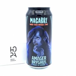 AMAGER Macabre Lata 44cl - Hopa Beer Denda