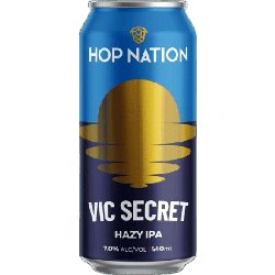 Hop Nation VIC Secret Hazy IPA - The Beer Drop