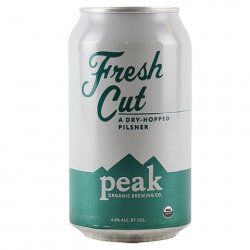 Peak Organic Fresh Cut Pilsner - CraftShack