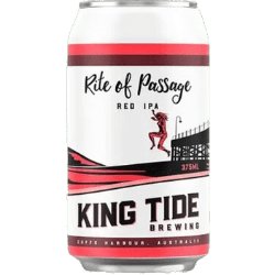 King Tide Brewing Rite of Passage Red IPA - The Beer Drop