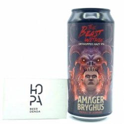 AMAGER The Beast Within Lata 44cl - Hopa Beer Denda