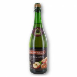 Cidre Normand Brut les délices de Belle france 75cl - Hyperboissons