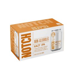 Notch — NON-ALCOHOLIC HAZY IPA  0.5% ABV, 6-Pack - Minus Moonshine