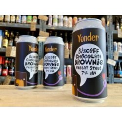 Yonder  Biscoff Chocolate Brownie Pastry Stout - Wee Beer Shop