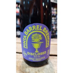 PINTA Barrel Brewing Disclosed