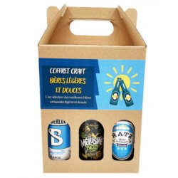 coffret 6 bières légères et douces - La Compagnie des Bonnes Bouteilles