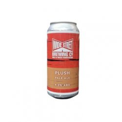 Wide Street Plush Pale Ale 44Cl 4.3% - The Crú - The Beer Club