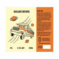 BADLANDS BREWING Beer Bus 0,47l - Biertipp