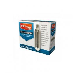 Brewferm Keg Charger Co2 Cartridges 16 G - 10 Pcs - The Crú - The Beer Club