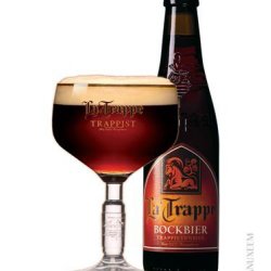 La Trappe Bock 7,0% 33 cl - Trappist.dk - Skjold Burne