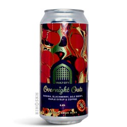 Vault City Brewing. Overnight Oats Banana Blackberry Goji Berry Maple Coffee Sour - Kihoskh