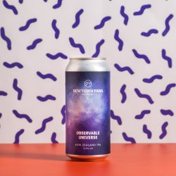 Newtown Park Brewing Co  Observable Universe NZ IPA  5.2% 440ml Can - All Good Beer