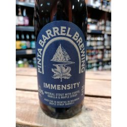 PINTA Barrel Brewing Immensity