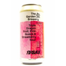 The Garden Brewery Triple Dragon Fruit. Pink Guava & Strawberry Sour - Acedrinks