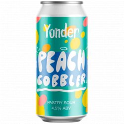 Yonder Brewing & Blending - Peach Cobbler - Left Field Beer
