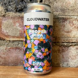 Cloudwater Proper DIPA Motueka 8% (440ml) - Caps and Taps