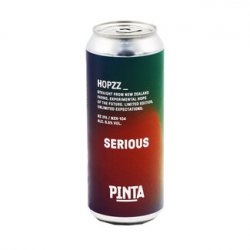 PINTA - Hopzz_ Serious - Bierloods22