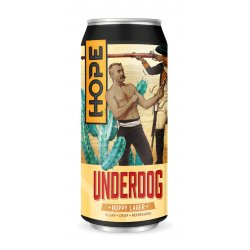 Hope Underdog Hoppy Lager 44cl - Molloys