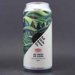 Full Circle Brew Co - So Fresh, So Clean - 4.5% (440ml) - Ghost Whale