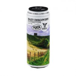 PINTA collab Rivington Brewing Co - Hazy Discovery Rivington - Bierloods22