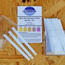 Beer pH Acid Indicator Strips - 50 - Harris - Brewbitz Homebrew Shop