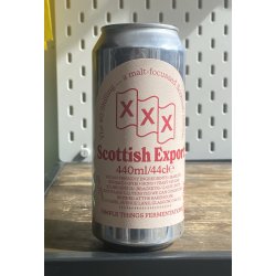 Simple Things Fermentations Scottish Export