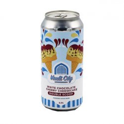 Vault City Brewing - White Chocolate Cherry Cheesecake Double Scoop - Bierloods22