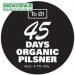 TO ØL - 45 Days - Organic Pilsner - 4.7% ABV, 30l Keg (53 Pints) 