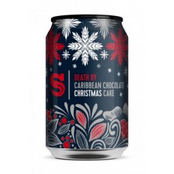 Siren - Death By Caribbean Chocolate Christmas Cake - Tropical Stout With Festive Spices - 12.2% - 330ml Can - MK Biergarten