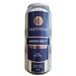 Maltstrom - Saison Brett Dry Hop - 473ml - La Bière à Boire