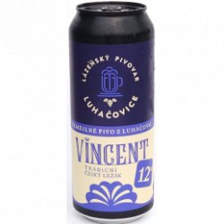 Pivovar Luhačovice Vincent 12° Pale Lager 500ml - Pivana CZ