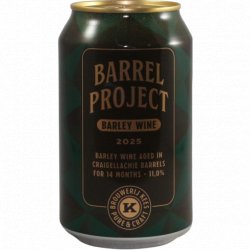 Brouwerij Kees Barrel Project 2025 Barley Wine Aged In Craigellachie Barrels - Dokter Bier