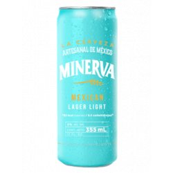 Minerva Light Lager Clara Lata 355 ml - La Belga