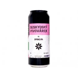 Beskydský pivovárek - 14°Spring IPA 0,5l plech 6,3%alc. - Beer Butik