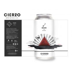 Cierzo Nori  Stout(Pack de 12 latas) - Cierzo Brewing