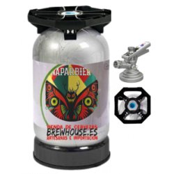 NAPARBIER - BUTTERFLY OF MADNESS - Oat Milk IPA 30L - Tipo Key Keg - Buscador de Cervezas - Brewhouse