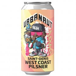 Urbanaut Saint-Denis West Coast Pilsner 440mL - The Hamilton Beer & Wine Co