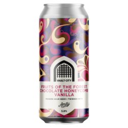 Vault City x Amity Collab - Fruits Of The Forest Chocolate Honeycomb Vanilla Sour 440ml (5.8%) - Indiebeer