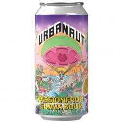 Urbanaut Passionfruit Guava Sour 440mL - The Hamilton Beer & Wine Co