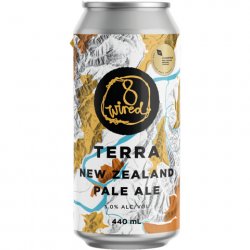 8 Wired Terra NZ Pale Ale 440mL - The Hamilton Beer & Wine Co