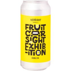 Verdant Fruit Car Sight Exhibition DIPA 440ml (8%) - Indiebeer