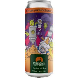 Mountain Culture Amateur Rocketry (Citra, Mosaic, Idaho 7, Centennial) DIPA   - Quality Drops Craft Beer