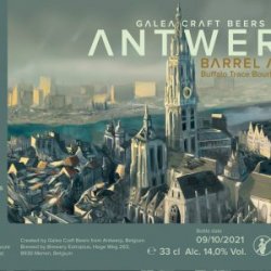 Galea ANTWERP Buffalo Trace Bourbon Barrel Aged (2021) - Gedeelde Vreugde