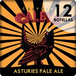 Caleya Asturies Pale Ale Caja de 12 botellas - Cerveza Caleya