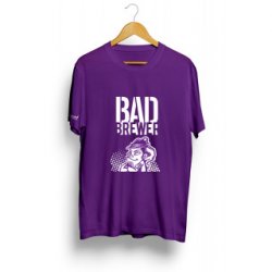 T-Shirt Bad Brewer Blanche (viola) - Cantina della Birra